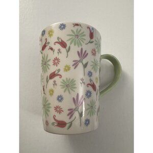 Starbucks Floral Daisy & Tulip Coffee Mug 2006 13 Fl. Oz W5